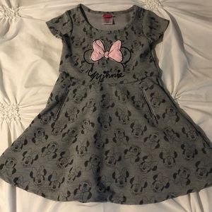 Girls Minnie dress w/ pockets
